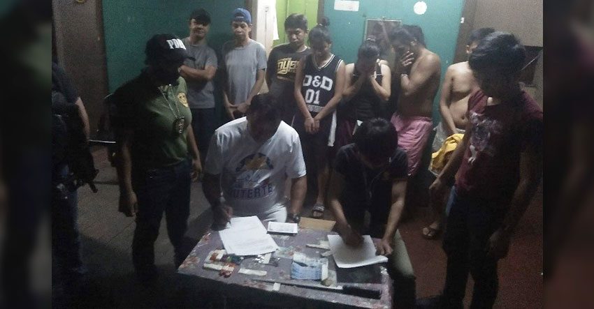 Davao drug den raid nets 7 suspected users