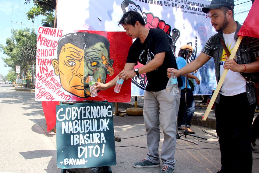 IN PHOTOS: Davao activists call for Duterte’s ouster on 4th SONA