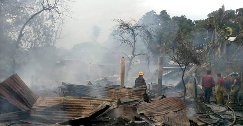 Madapo fire destroyed 30 houses, damages estimated at 3M pesos