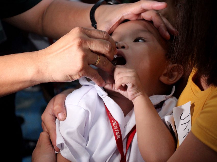 Thousands of kids avail of City’s anti-polio vaccine
