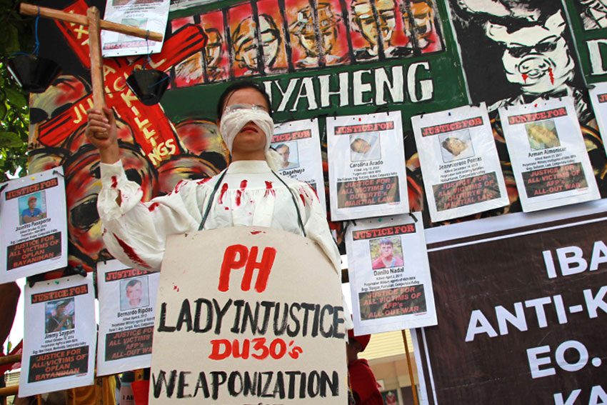 Lumad, peasants call for justice on Human Rights Day