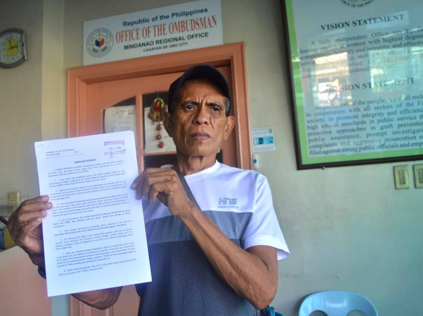 Worker files complaint vs Iligan City mayor at Ombudsman