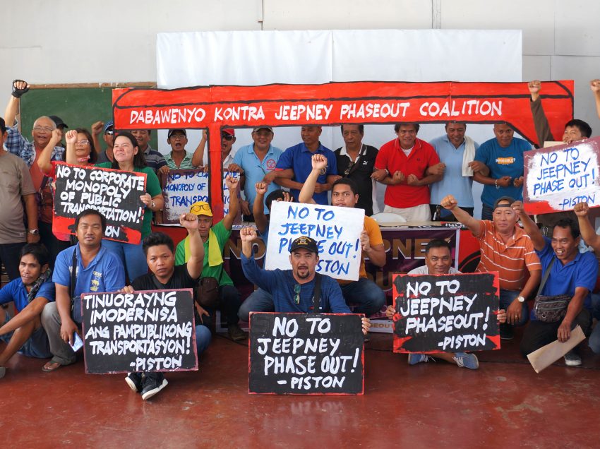 Transport sector seeks public support in fight vs jeepney phaseout
