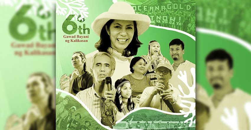 Gina Lopez, Lumad women awardees for environment protection