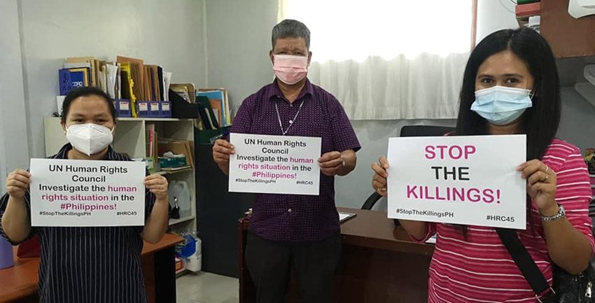 Davao activists join global action urging UN probe on killings