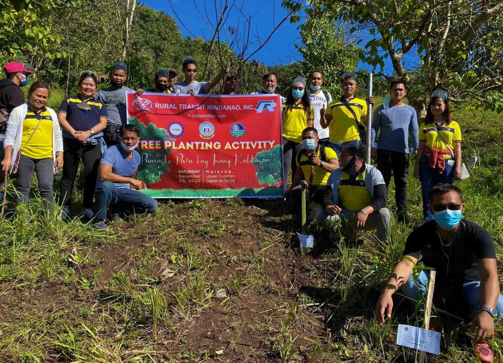 Rural Transit joins government’s tree planting drive in CDO | Davao Today
