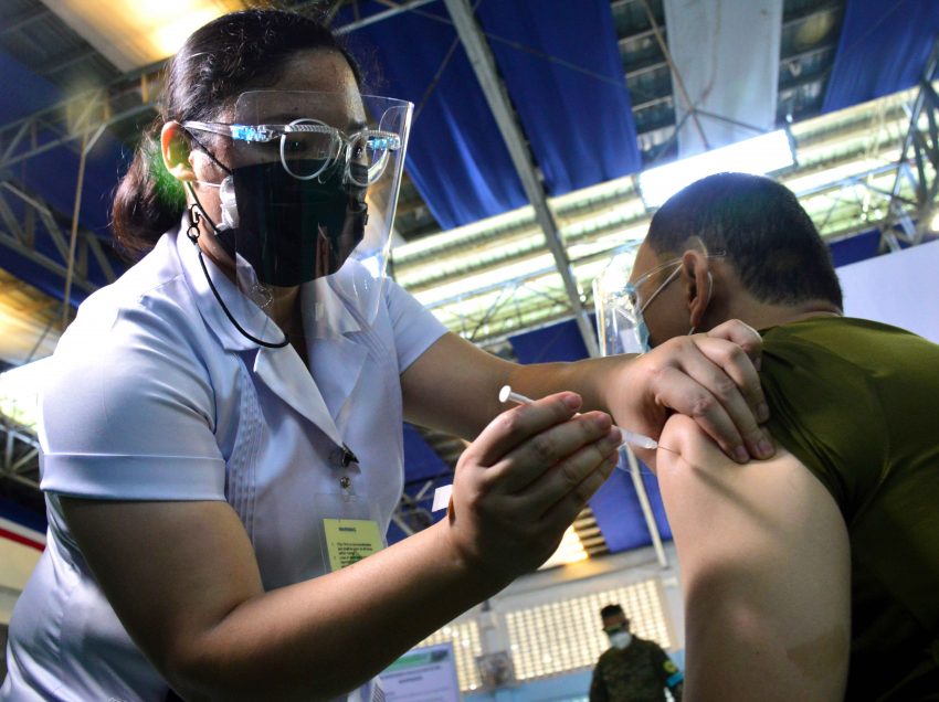 COVID-19 vaccine jabs start in Mindanao this week