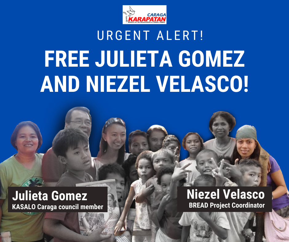 You are currently viewing Arrests and planting of evidence against two Caraga activists slammed