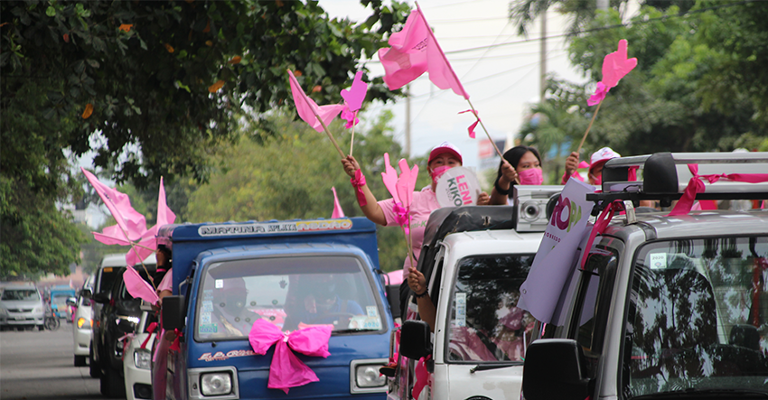 “No such thing as Duterte country”: Davaoeños launch caravan for Leni-Kiko