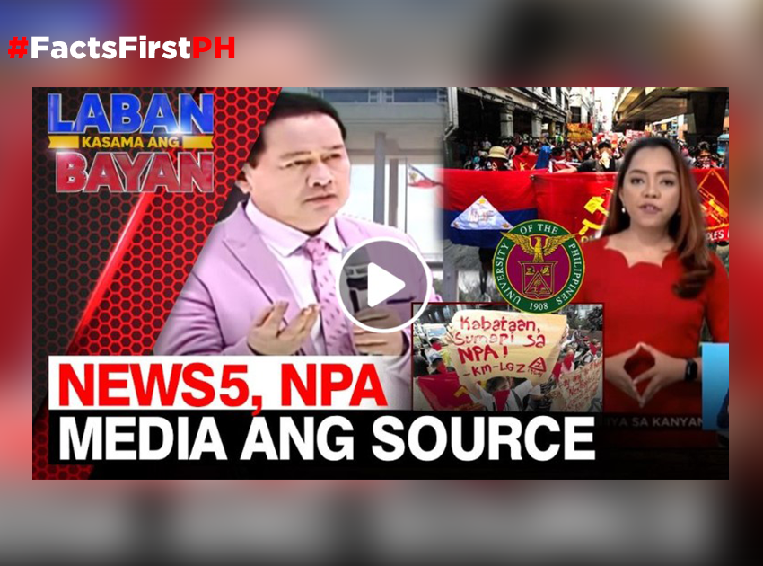 FACT CHECK: SMNI hosts’ claim on ties between news orgs and CPP-NPA is FALSE