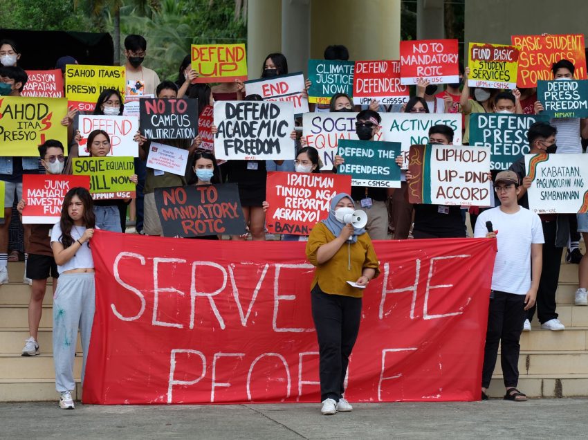 UPMin student council slams military harassment of student