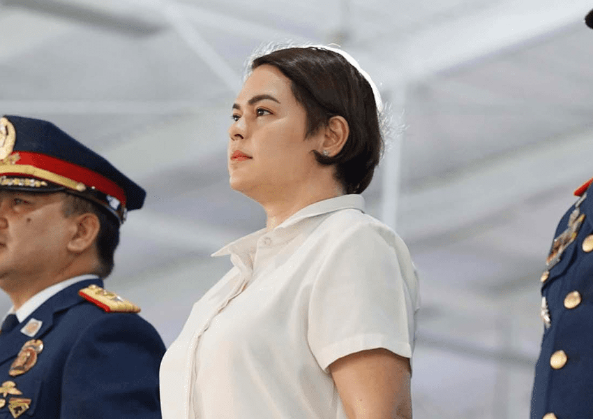 VP Sara criticized for opposing peace talks