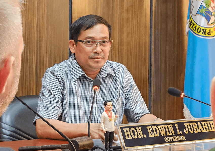 Davao Norte Governor Jubahib defies suspension order