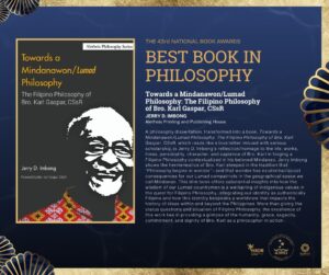 Read more about the article Books on Mindanao culture, peace, identity win National Book Awards