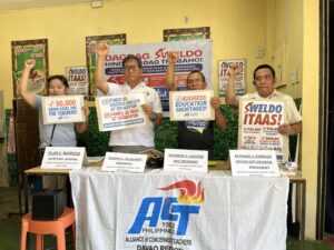 Read more about the article Davao teachers seek salary hike, improved working conditions on Teachers’ Day