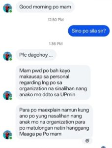 Read more about the article UP Mindanao graduate says soldier contacted family over activism 